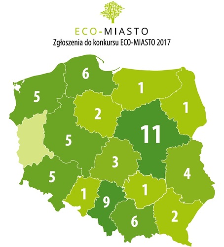 zgłoszenia do konkursu ECO -Miasto 2017